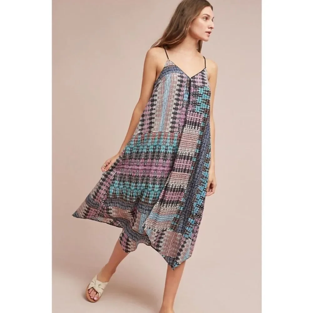 Akemi + Kin Anthropologie Riviera Tassel Dress